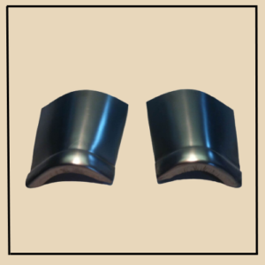 A-79, 1930-31, FORD Pickup truck cab, Corner patch panel. Die stamped body contour. Sold only in pairs.