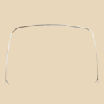 A40258 ~ 1930-31 Model A COWL BANDS, HIGH POLISHED Stainless Steel