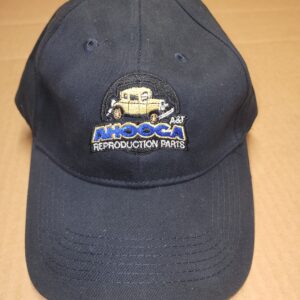 A-1B-HAT "AHOOGA A & T" BALL CAP ~ NAVY BLUE