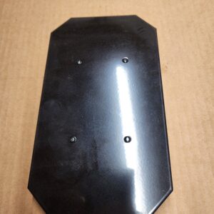 A-19217-PC, 1929 - 31, Model A Battery Cover, Wide Style, Measures 5 1/2". These Are Black Powder Coated