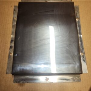 T-9003-SS ~ All Model T, Pickup Truck Center Bed Pan With The "Hump" In The Middle. These Are Made Of Polished Stainless Steel
